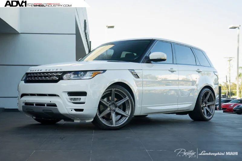 Range Rover Adv White Range Rover Sport - ADV6 M.V2 SL Forged Wheels | ADV.1 Wheels