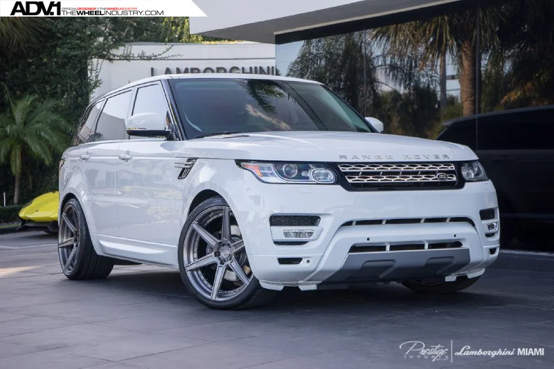 Range Rover Adv White Range Rover Sport - ADV6 M.V2 SL Forged Wheels | ADV.1 Wheels