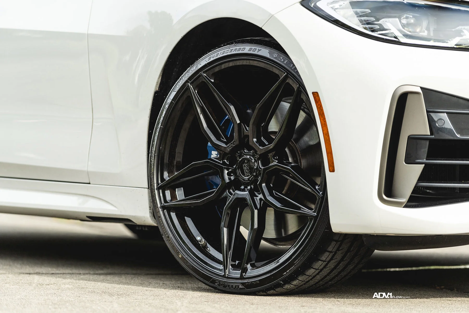 Alpine Rim S110 Alpine White BMW 440i - ADV005 FLOWspec Wheels in… | ADV.1 Wheels