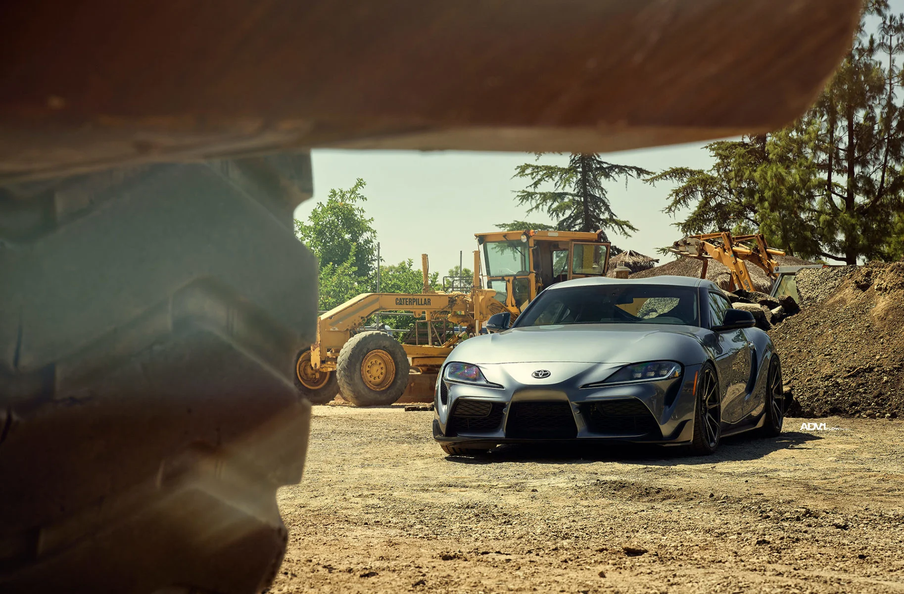 Adv5.0 Phantom Gray Toyota Supra A90 - ADV5.0 FLOWspec Wheels… | ADV.1 Wheels