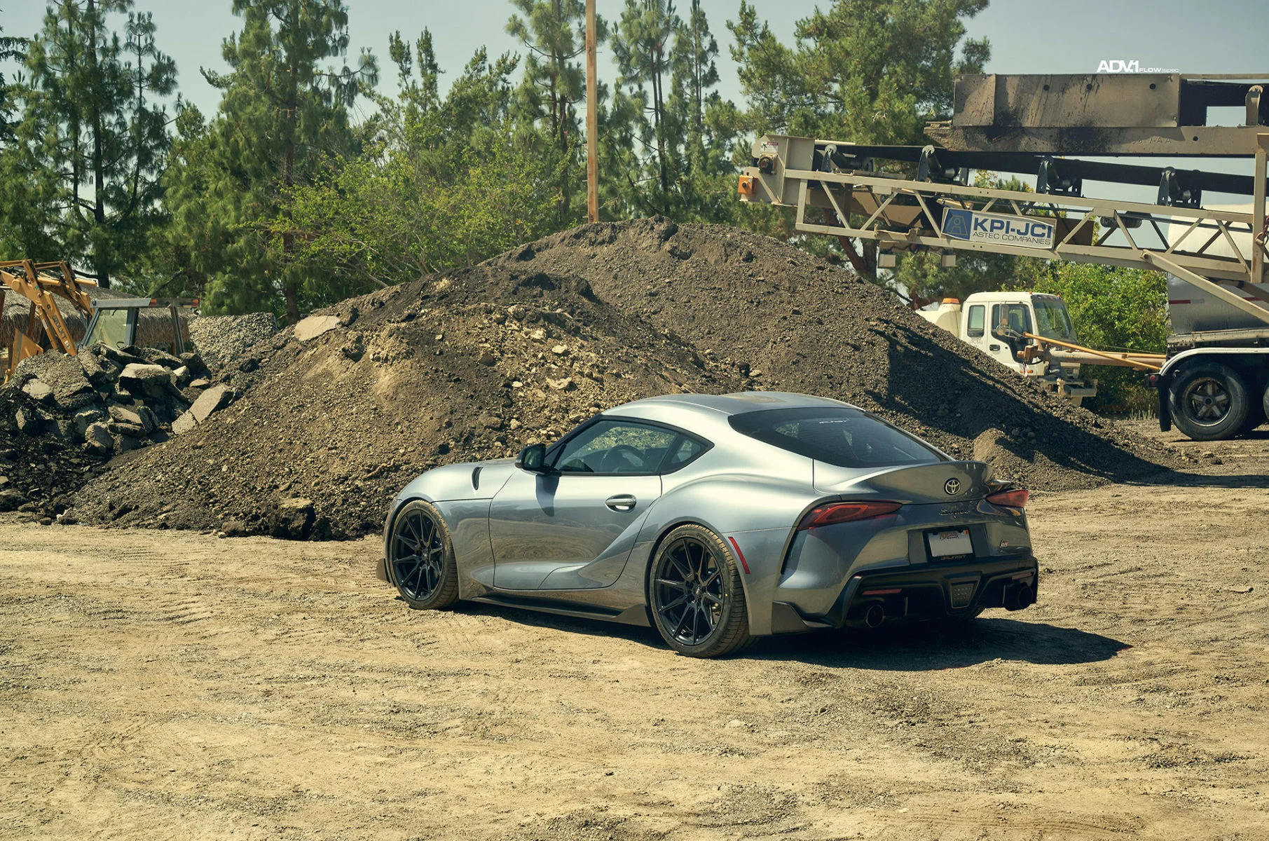 Adv5.0 Phantom Gray Toyota Supra A90 - ADV5.0 FLOWspec Wheels… | ADV.1 Wheels