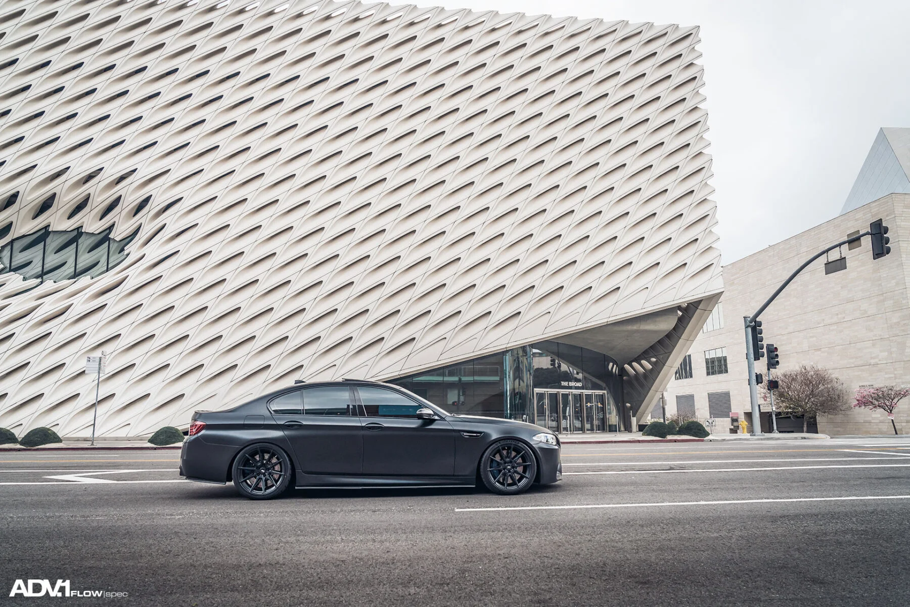 Adv5.0 Satin Black BMW F10 M5 - ADV5.0 FLOWspec Wheels in… | ADV.1 Wheels