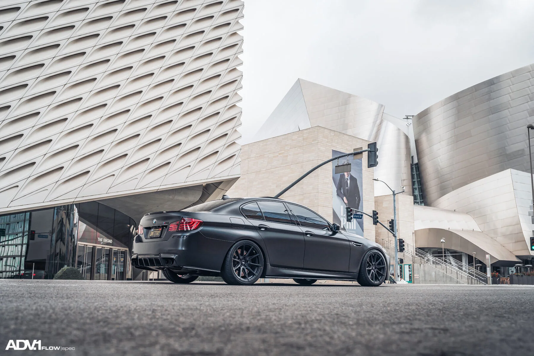Adv5.0 Satin Black BMW F10 M5 - ADV5.0 FLOWspec Wheels in… | ADV.1 Wheels