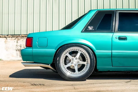 Calypso Green Ford Mustang Foxbody CCW SA50 Brushed Gloss Web 06