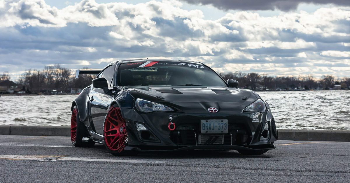 Steel Rims Frs Black Pandem Scion FRS - Forgestar F14 Wheels - Anodized… | Forgestar