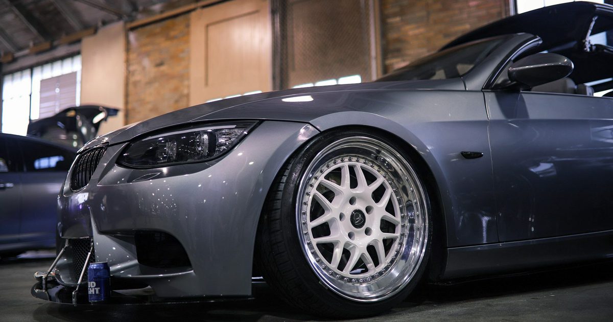 E93 Rims Deep Silver Metallic BMW E93 335i - Forgestar M14 Wheels in… | Forgestar