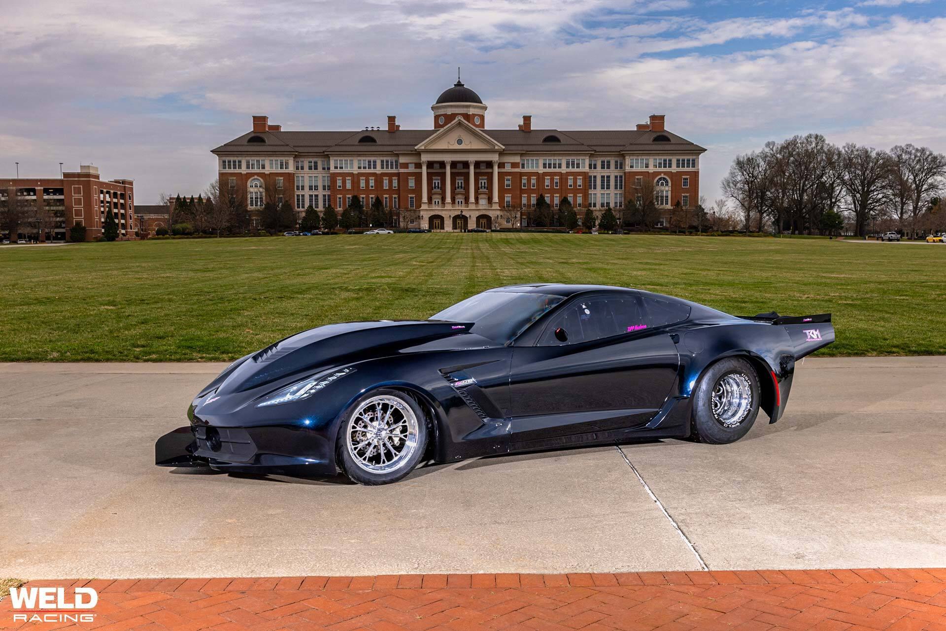 Pro 275 Chassis Example Pro 275 Radial Chevrolet Corvette C7 - V-Series… | WELD Racing Wheels