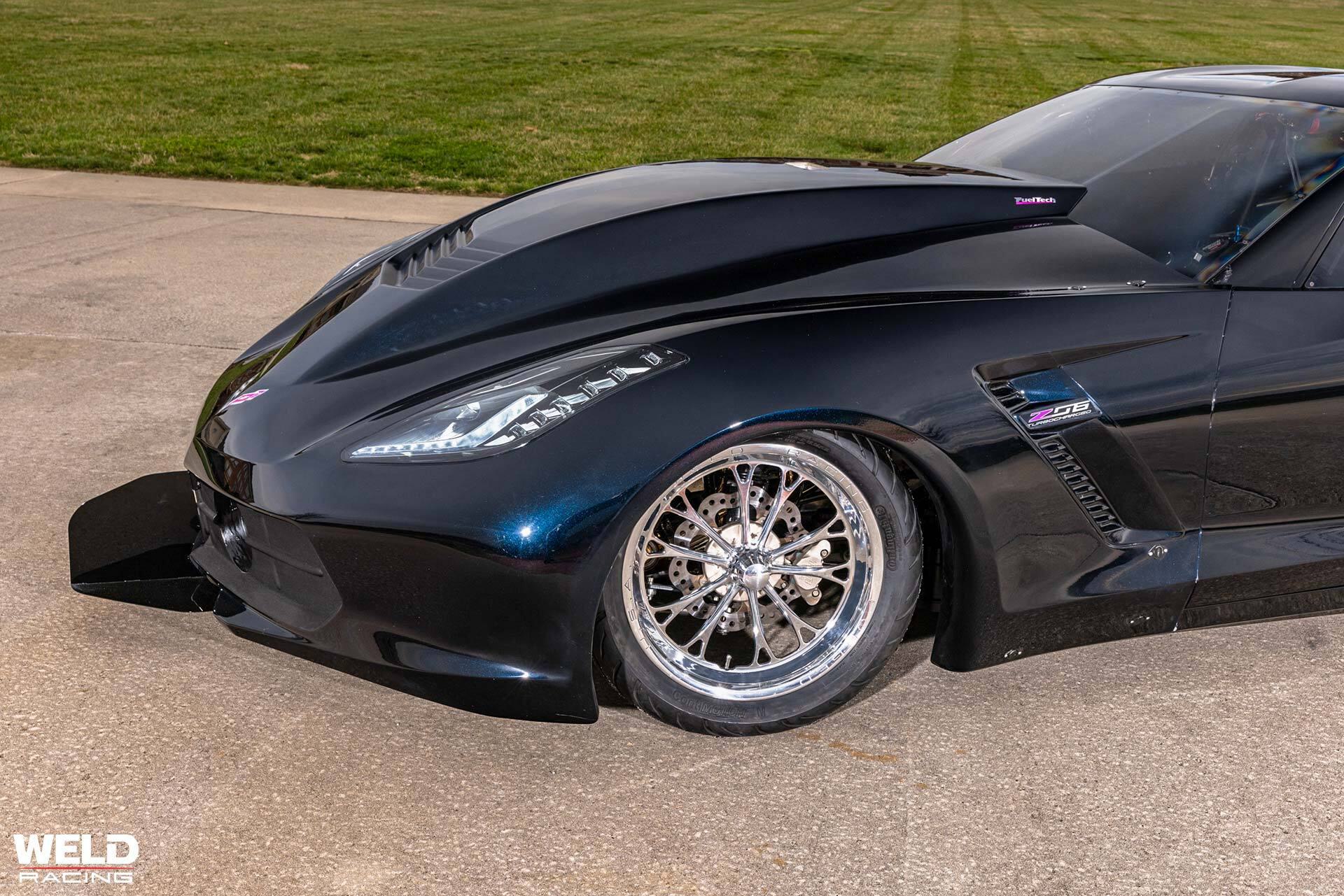 Pro 275 Chassis Example Pro 275 Radial Chevrolet Corvette C7 - V-Series… | WELD Racing Wheels