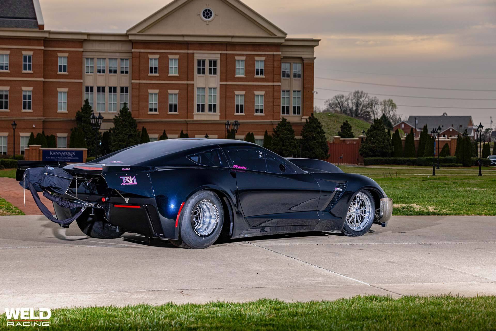 Pro 275 Chassis Example Pro 275 Radial Chevrolet Corvette C7 - V-Series… | WELD Racing Wheels