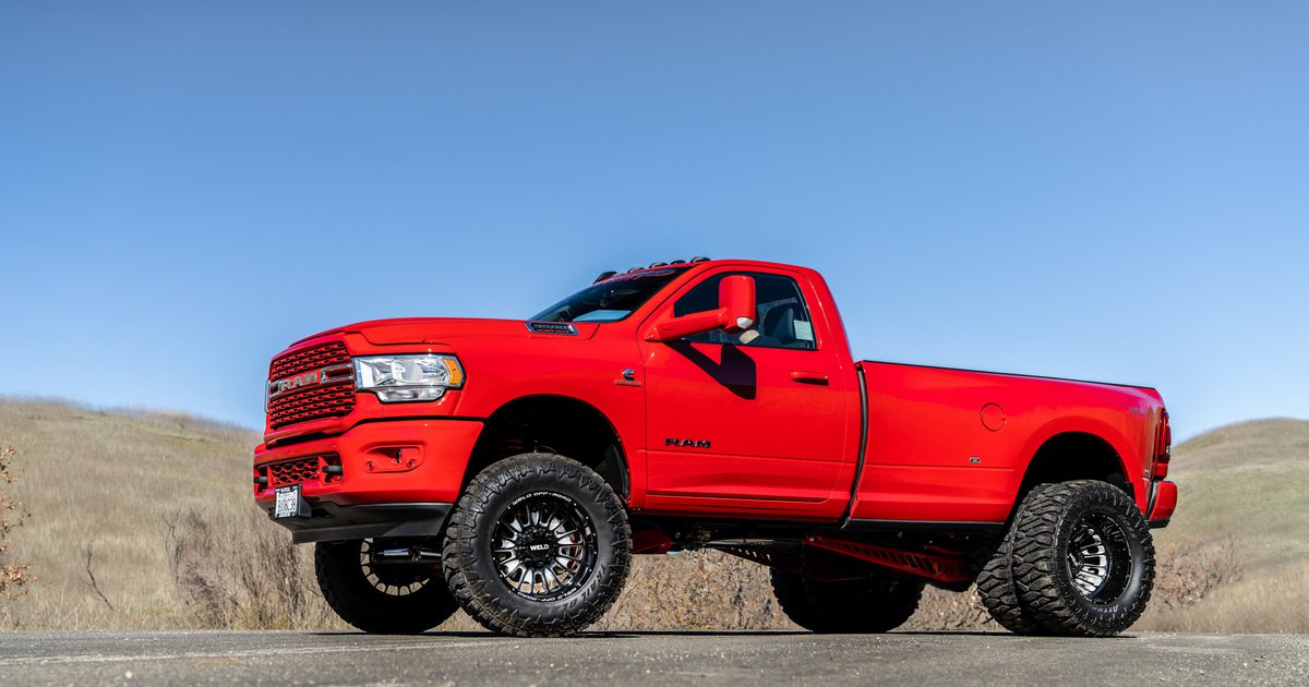 Ram 3500 - Scorch Dually - Gloss Black Milled | WELD Racing Wheels