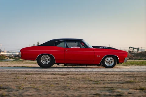 WEB WELD DFS Prostar Red Chevrolet Chevelle SS Polished Forged Bespoke 03 e1696281824216