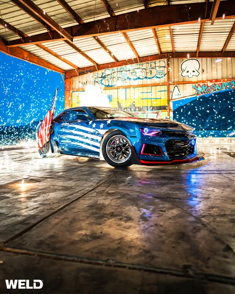 WEB WELD Laguna Beadlock Blue Camaro ZL1 01