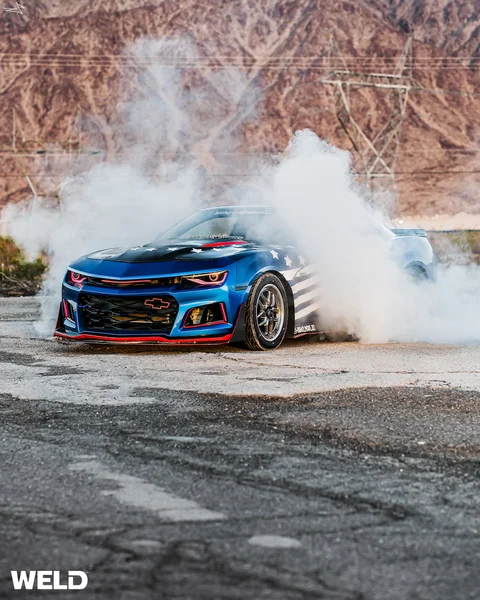 WEB WELD Laguna Beadlock Blue Camaro ZL1 03