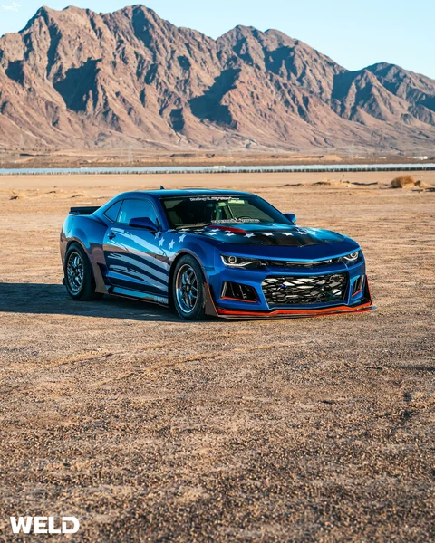 WEB WELD Laguna Beadlock Blue Camaro ZL1 07