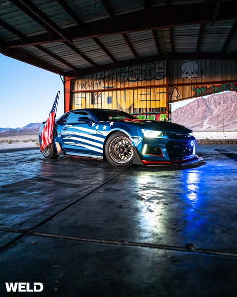 WEB WELD Laguna Beadlock Blue Camaro ZL1 10