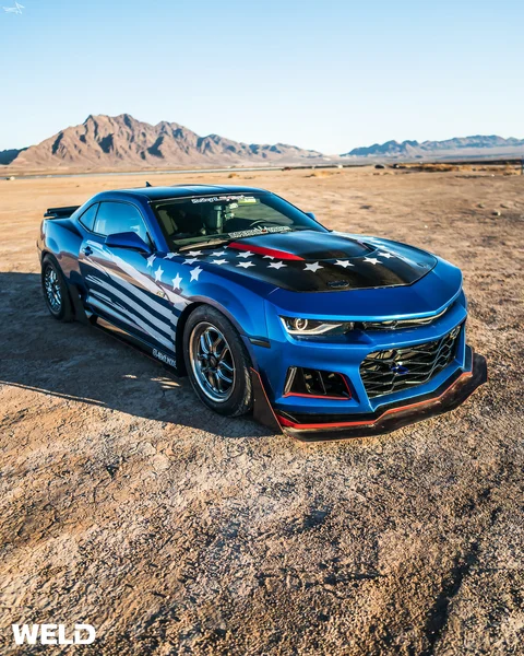 WEB WELD Laguna Beadlock Blue Camaro ZL1 14