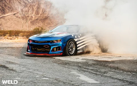 WEB WELD Laguna Beadlock Blue Camaro ZL1 17