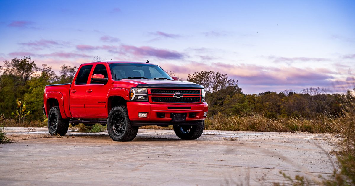 Z71 Racing Rims RED CHEVY SILVERADO 1500 Z71 - SATIN BLACK LEDGE… | WELD Racing Wheels