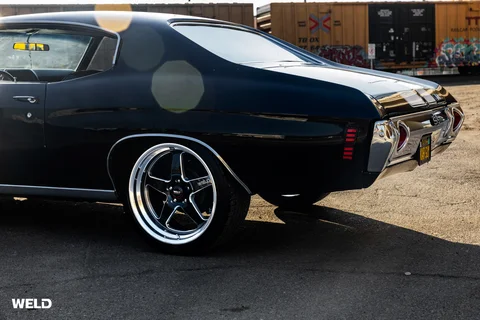 WEB WELD PRF Ventura Black Chevrolet Chevelle 10