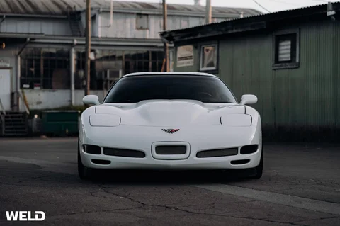 WEB WELD S71 Beadlock Alumastar White Chevrolet C5 Corvette 13