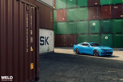 WELD Esteem Blue Chevy Camaro Containers Lit 1