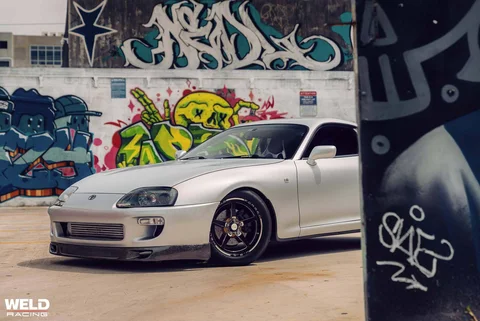 WELD RHD Silver MK4 Supra Wynwood 13
