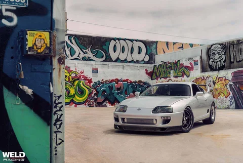 WELD RHD Silver MK4 Supra Wynwood 16