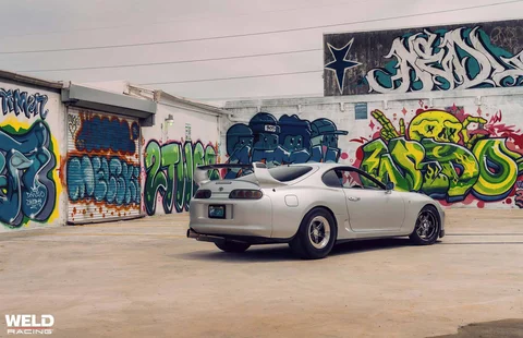 WELD RHD Silver MK4 Supra Wynwood 4