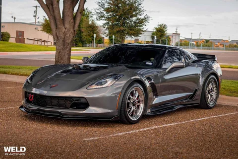 WELD Belmont Beadlock Gray Chevrolet C7 Z06 Corvette 18