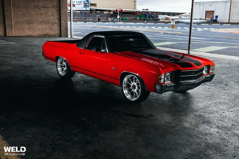 WELD Belmont Red El Camino Gloss Black Milled 01