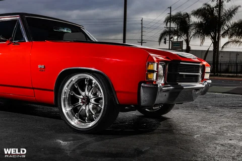 WELD Belmont Red El Camino Gloss Black Milled 02