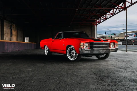 WELD Belmont Red El Camino Gloss Black Milled 03