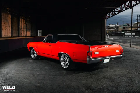 WELD Belmont Red El Camino Gloss Black Milled 06