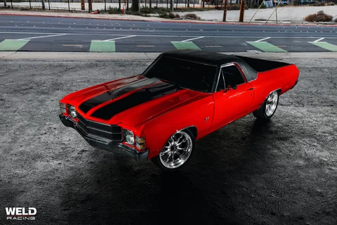 WELD Belmont Red El Camino Gloss Black Milled 08