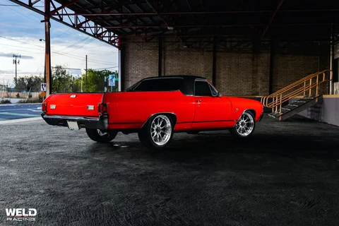 WELD Belmont Red El Camino Gloss Black Milled 11