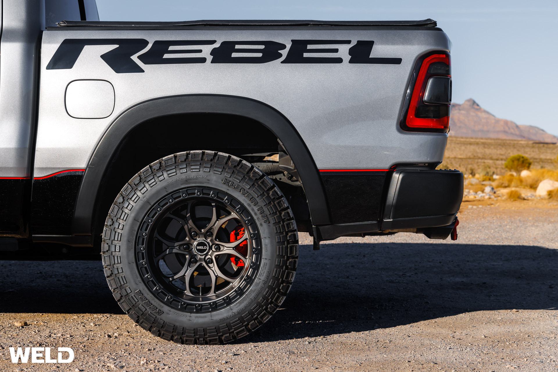 Rebal Rally Rims Ram Rebel 1500- Ledge 6 - Gunmetal | WELD Racing Wheels