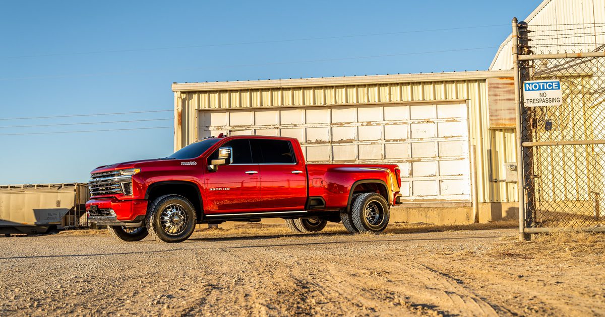 Gap Racing Dually Chevrolet Silverado 3500 HD - Scorch Dually -… | WELD Racing Wheels