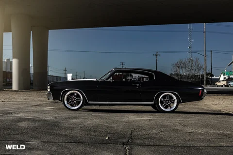 WELD PRF Ventura Black Chevrolet Chevelle Featured