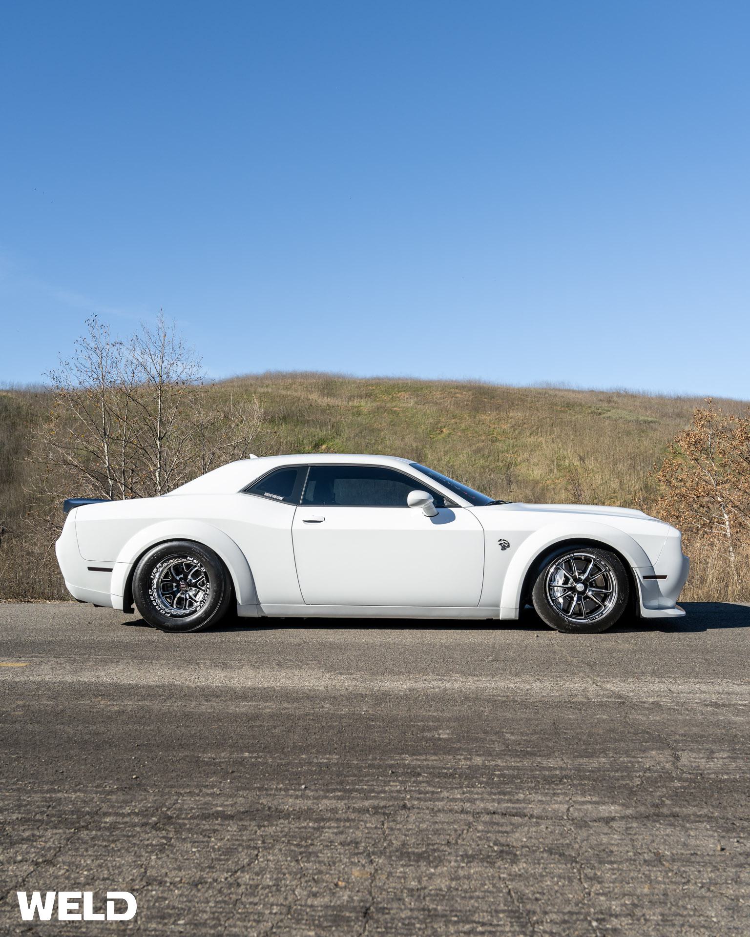 Hellcat Challenger Rims Dodge Challenger Hellcat - S76 / Beadlock -… | WELD Racing Wheels
