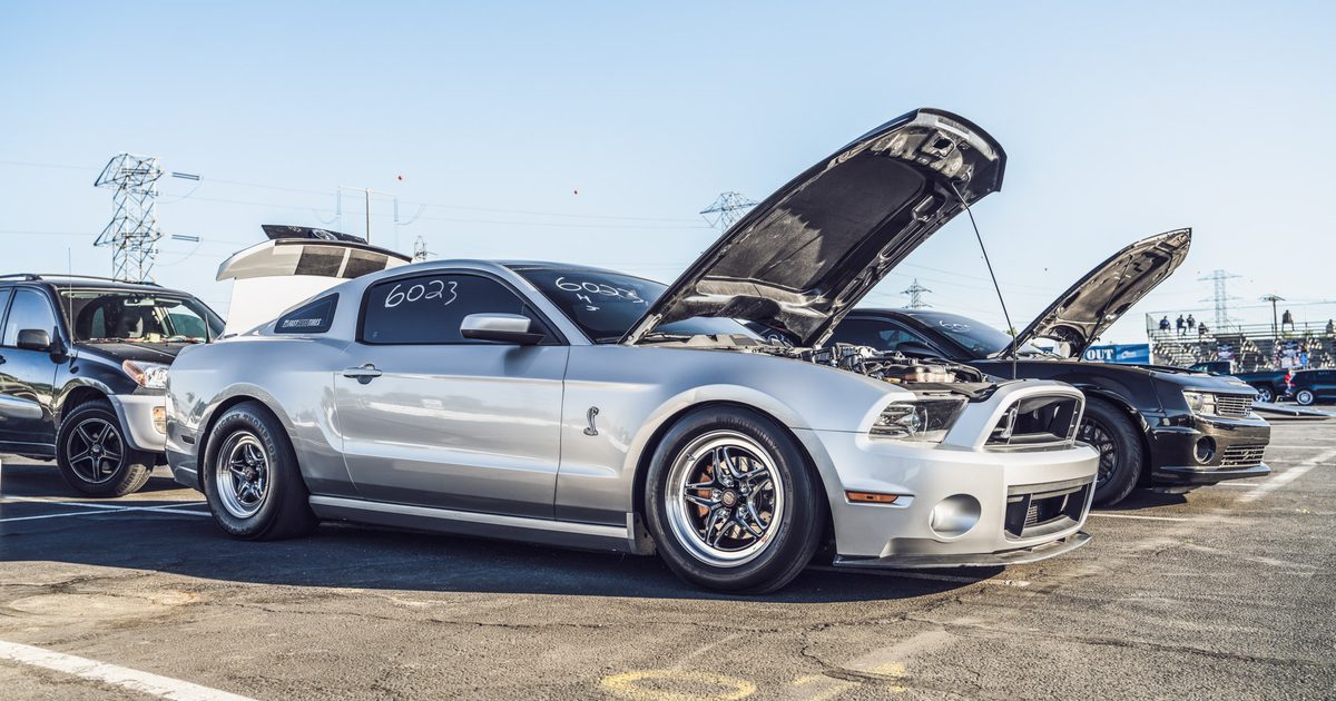 Gt500 Racing Stock Rims Shelby GT500 Ford Mustang - S81 - Gloss Black… | WELD Racing Wheels