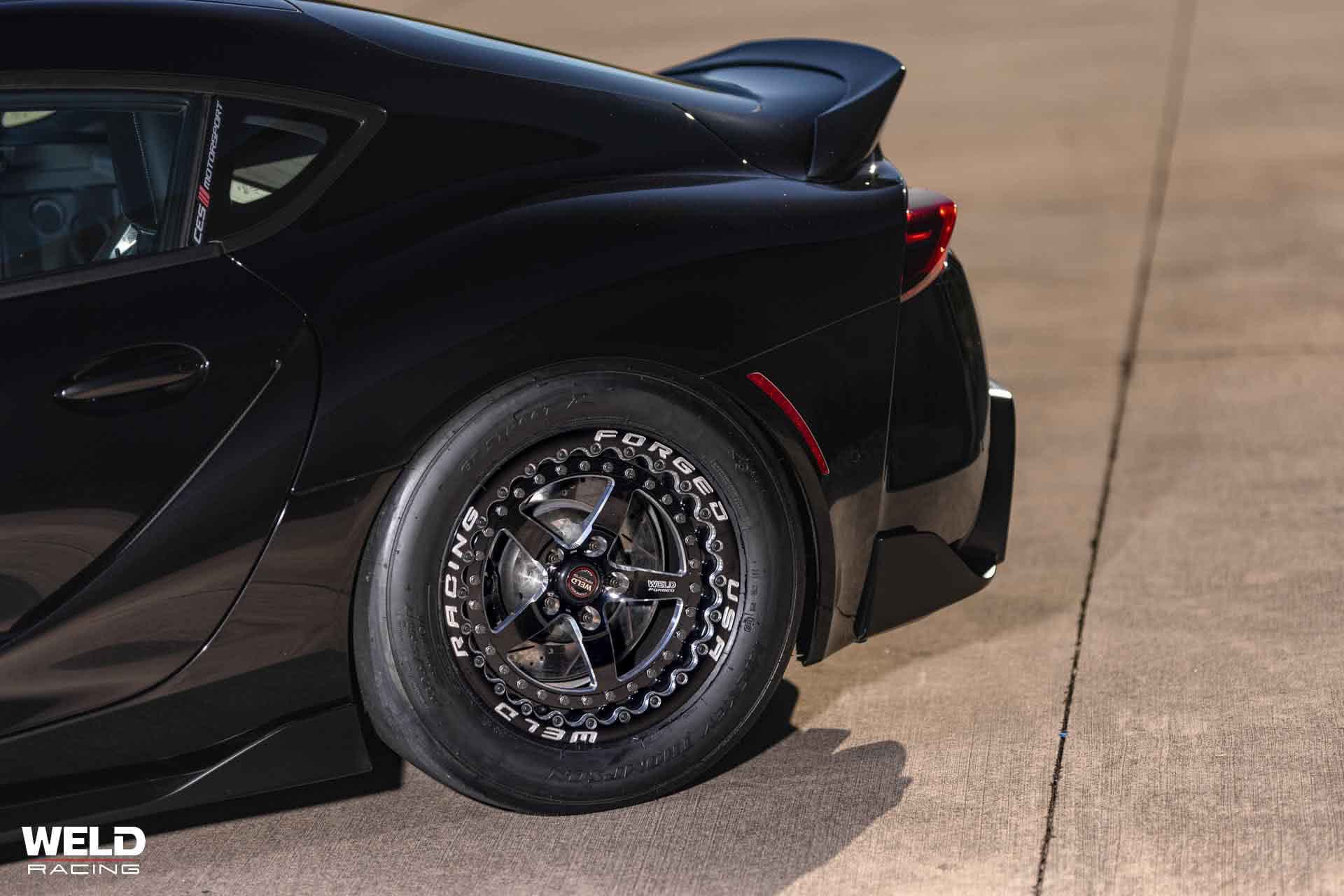 Midnight Racing Supra Rims Toyota Supra A90 MKV - S71 Front / Weldstar… | WELD Racing Wheels