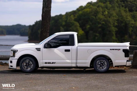WELD Ventura6 Beadlock White Shelby Ford F150 Gloss Black Milled 13