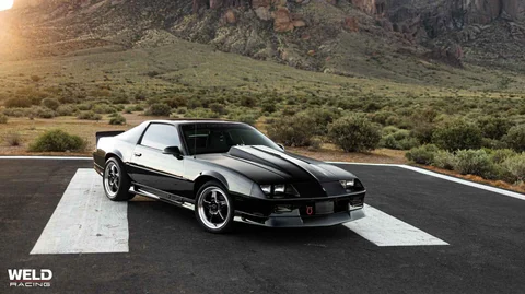 WELD Ventura Black Chevrolet Camaro Gloss Black Milled 03