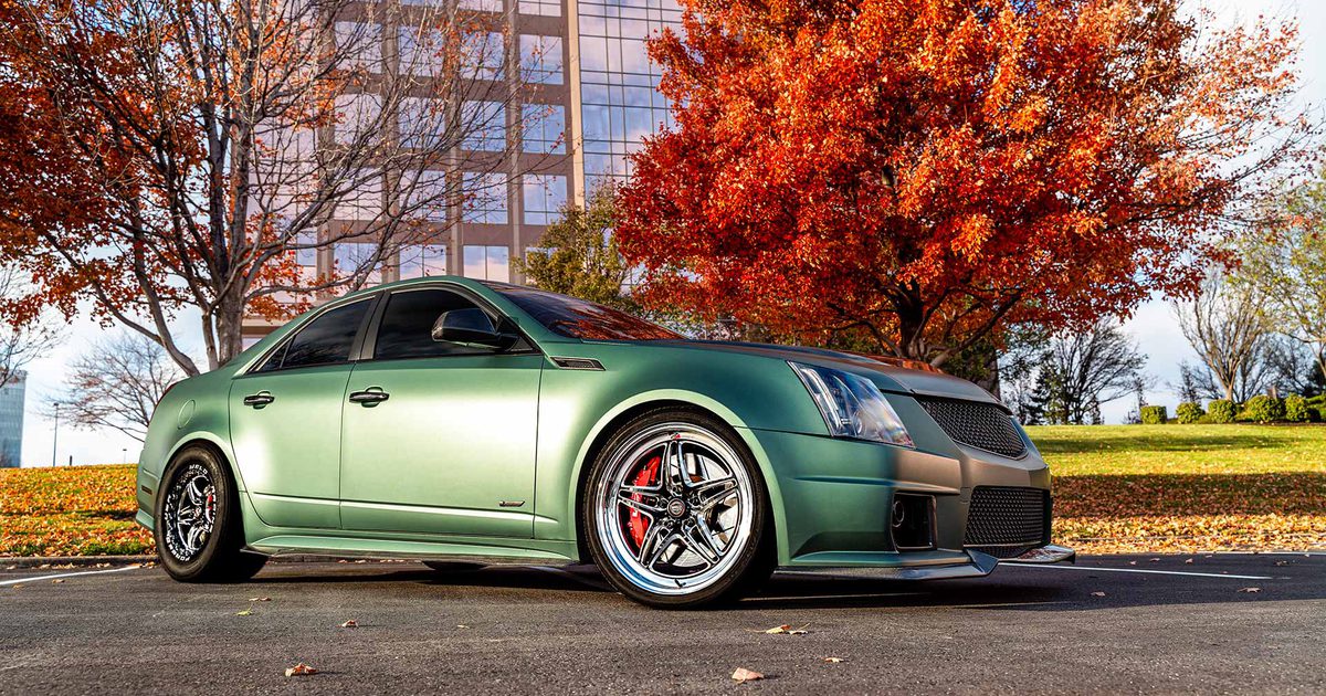 Cadillac CTS-V - S81 - Gloss Black Milled | WELD Racing Wheels