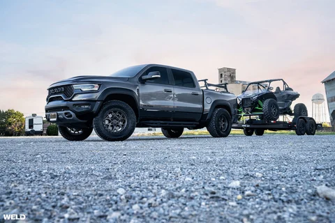 Kawasaki sxs wrapped weld off road ledge 6 wheels g