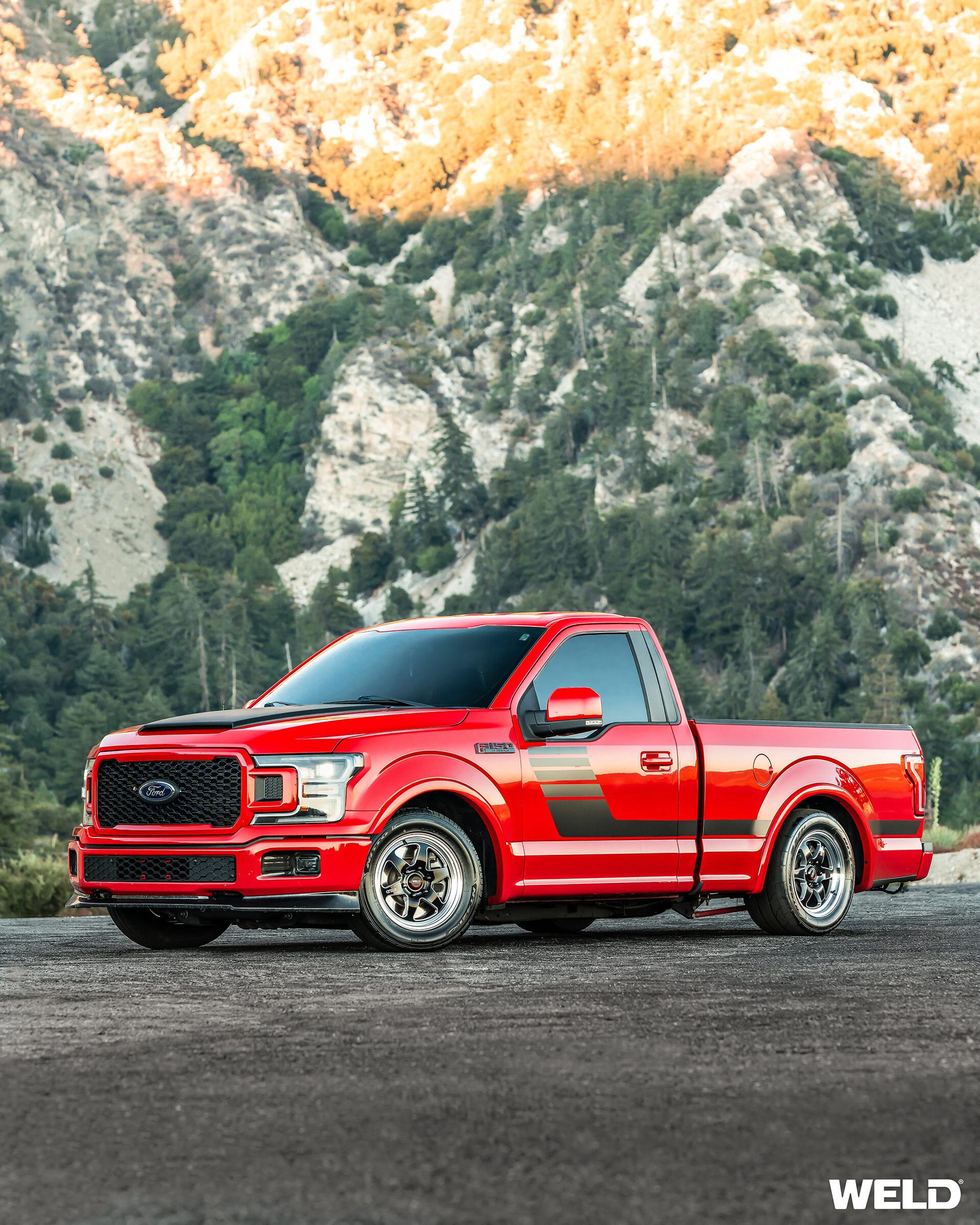 Red F150 Rims Red Ford F150 - WELD Performance Ventura 6 | WELD Racing Wheels
