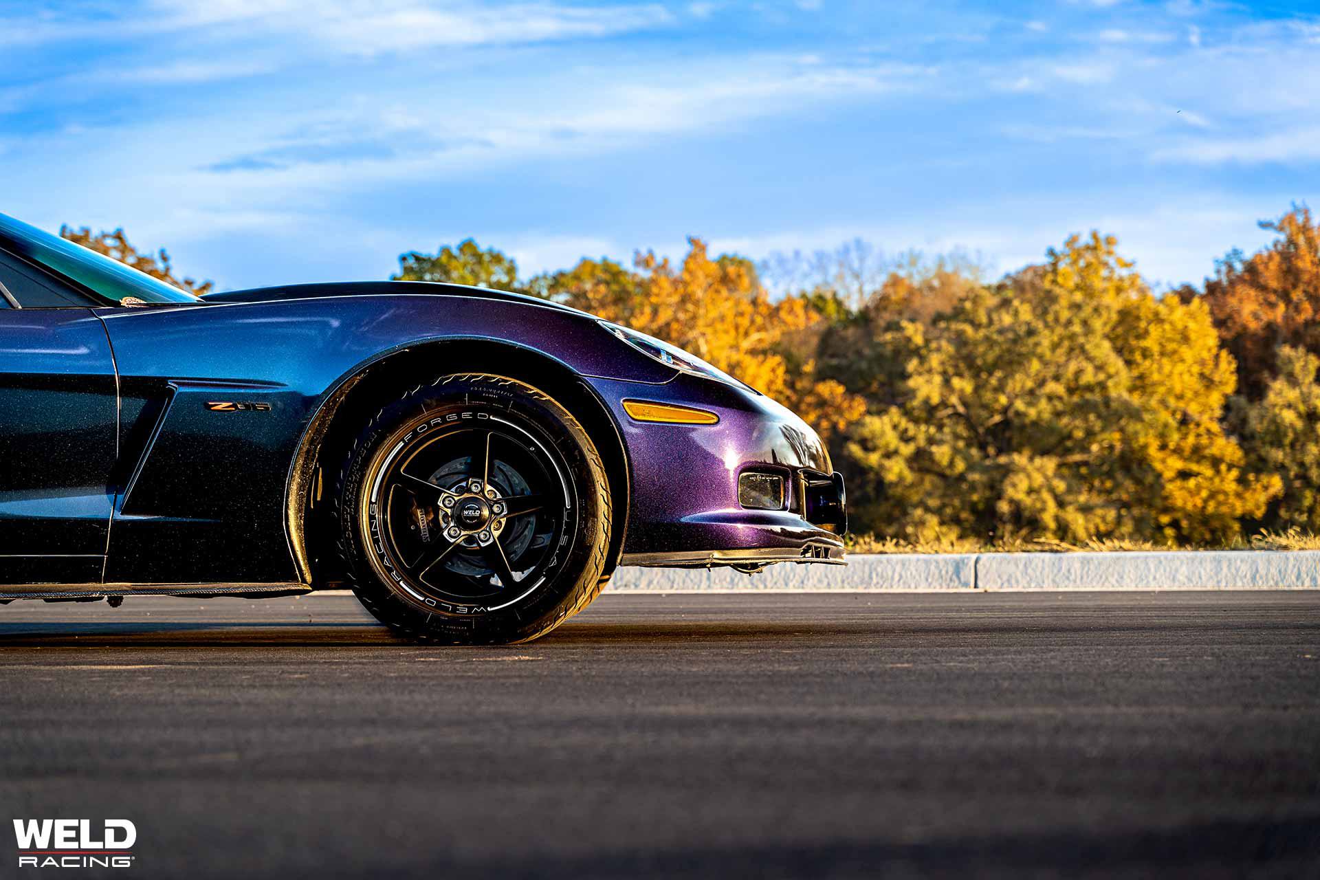 C6 Drag Racing Chevrolet C6 Covette - Drag V-Series / Alumastar… | WELD Racing Wheels