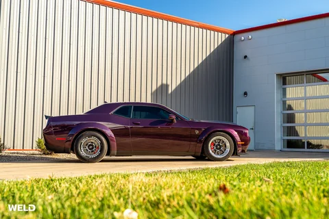 Web WELD RTS S70 Beadlock Purple Dodge Challenger Hellcat 01