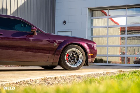 Web WELD RTS S70 Beadlock Purple Dodge Challenger Hellcat 02
