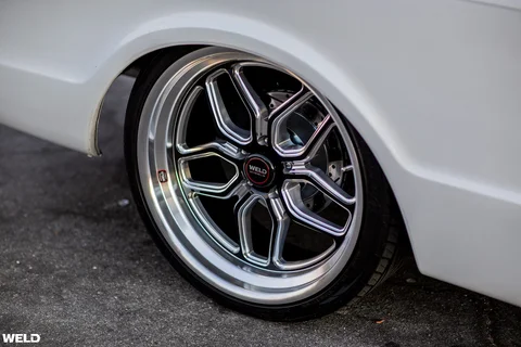 White chevy blazer 22 inch weld wheels laguna black rims d